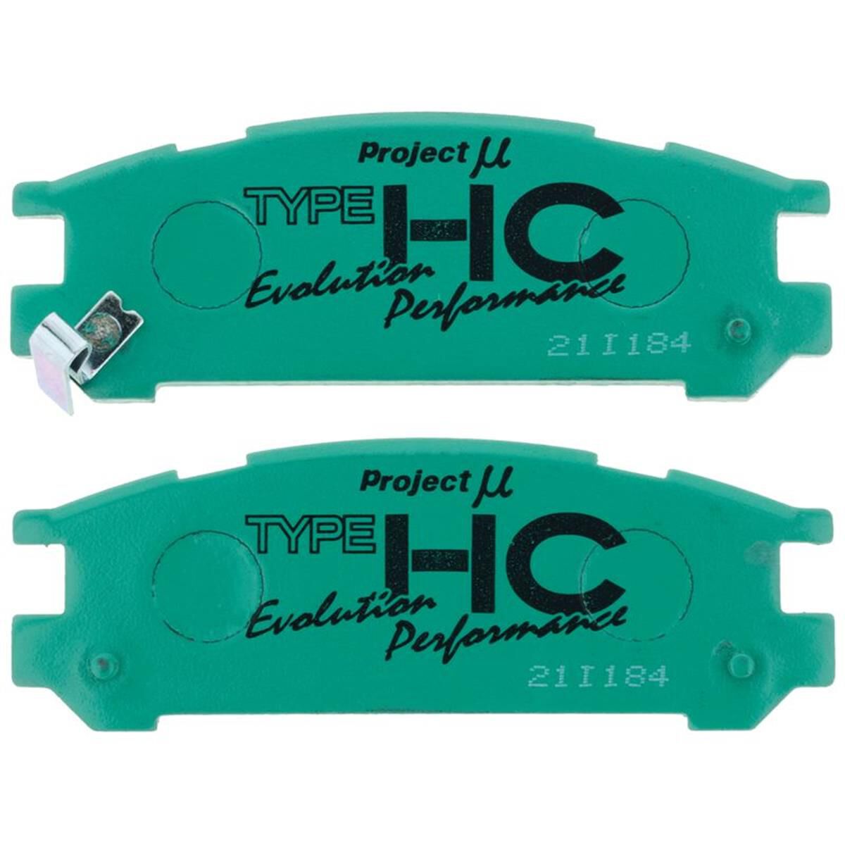 PROJECT MU HC-EP BRAKE PAD SETIMPREZA WRX REAR LEGACY REAR, , scaau_hi-res