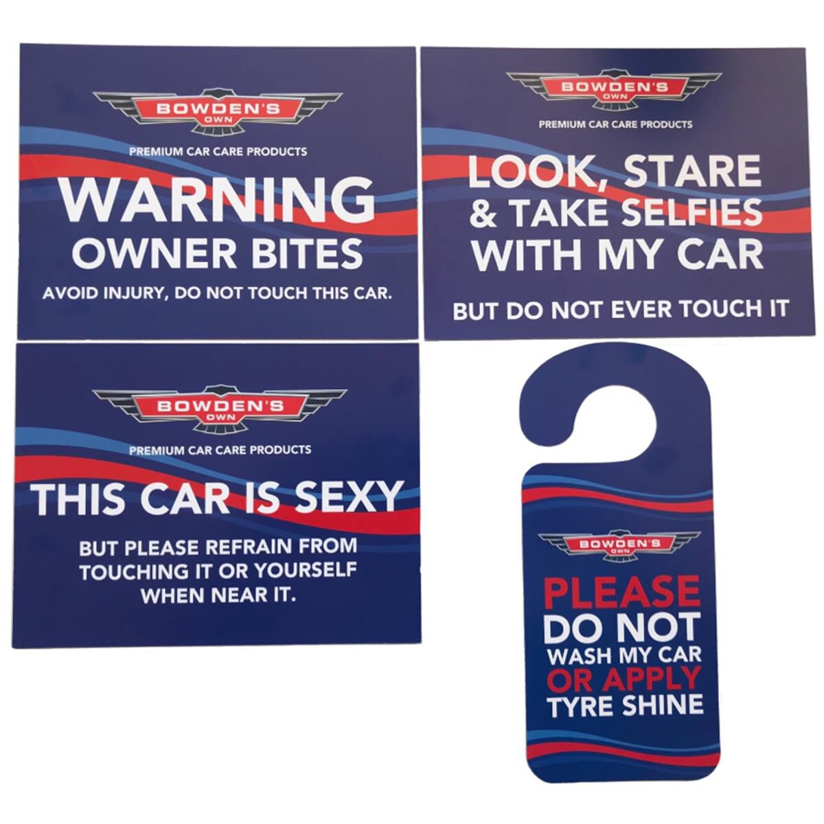 Don&rsquo;t Touch Sign Pack, , scaau_hi-res