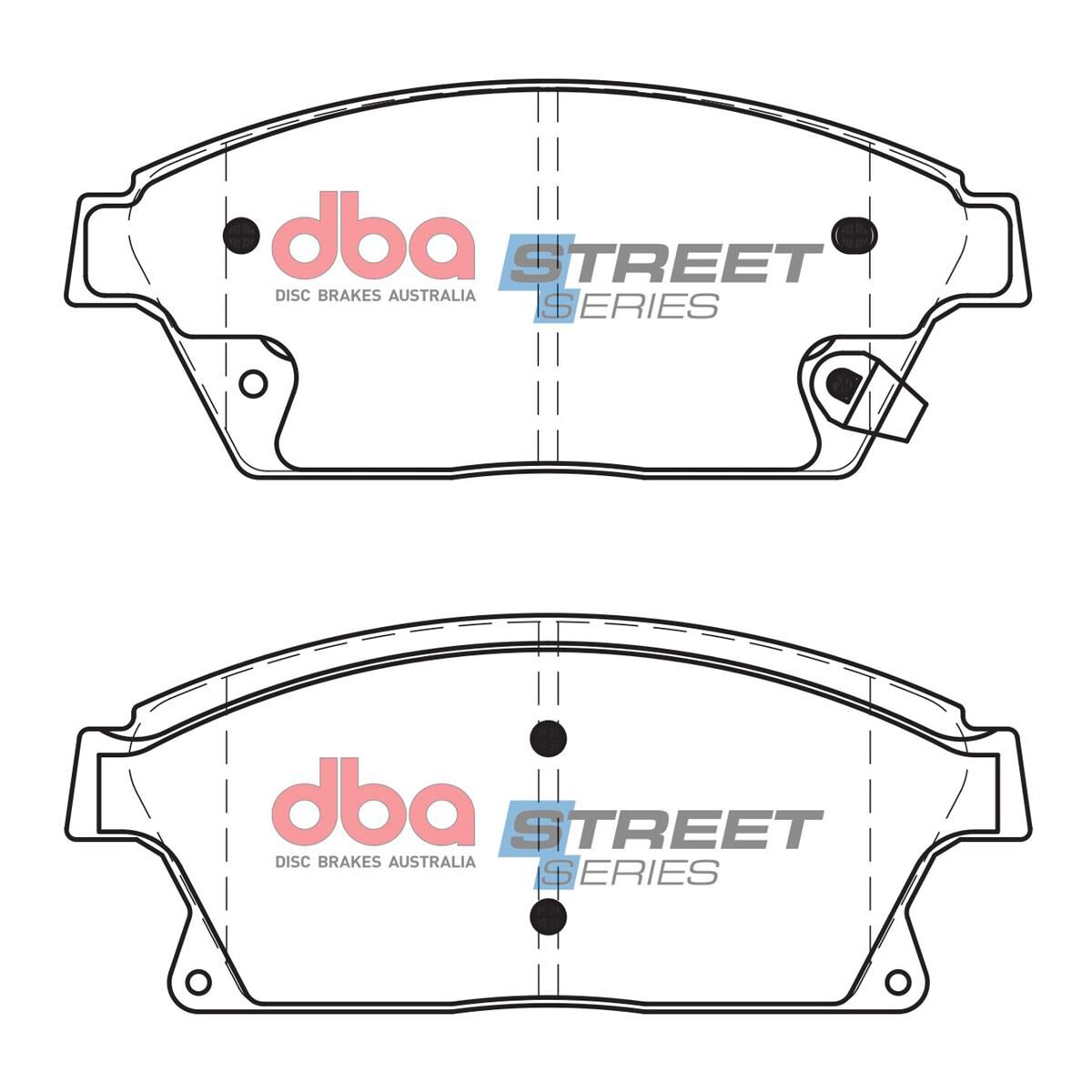 DBA SS STREET SERIES BRAKE PADS [ Holden Cruise / Astra / 2009-2016 F ], , scaau_hi-res