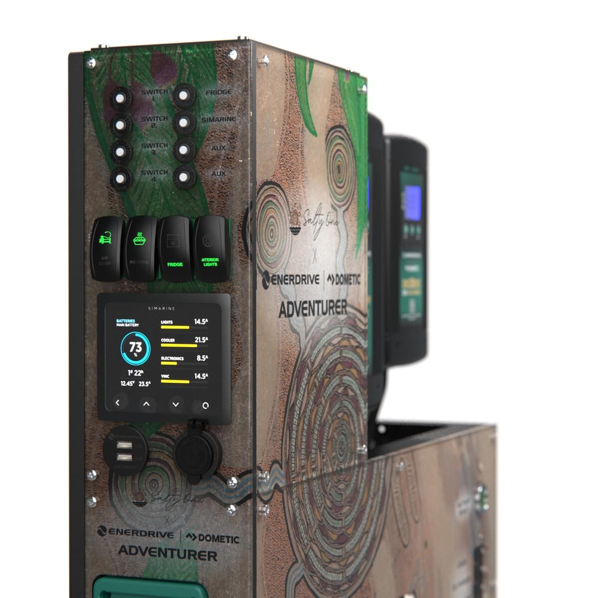 SALTY ONE X ADVENTURER POWER SYSTEM - RIGHT MOUNT, , scaau_hi-res