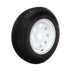 Sunrise Trailer 14" Wheel - Ford, 185R14LT White, , scaau_hi-res