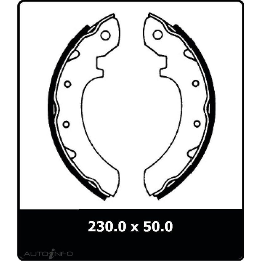 Protex Brake Shoes N1025 Supercheap Auto