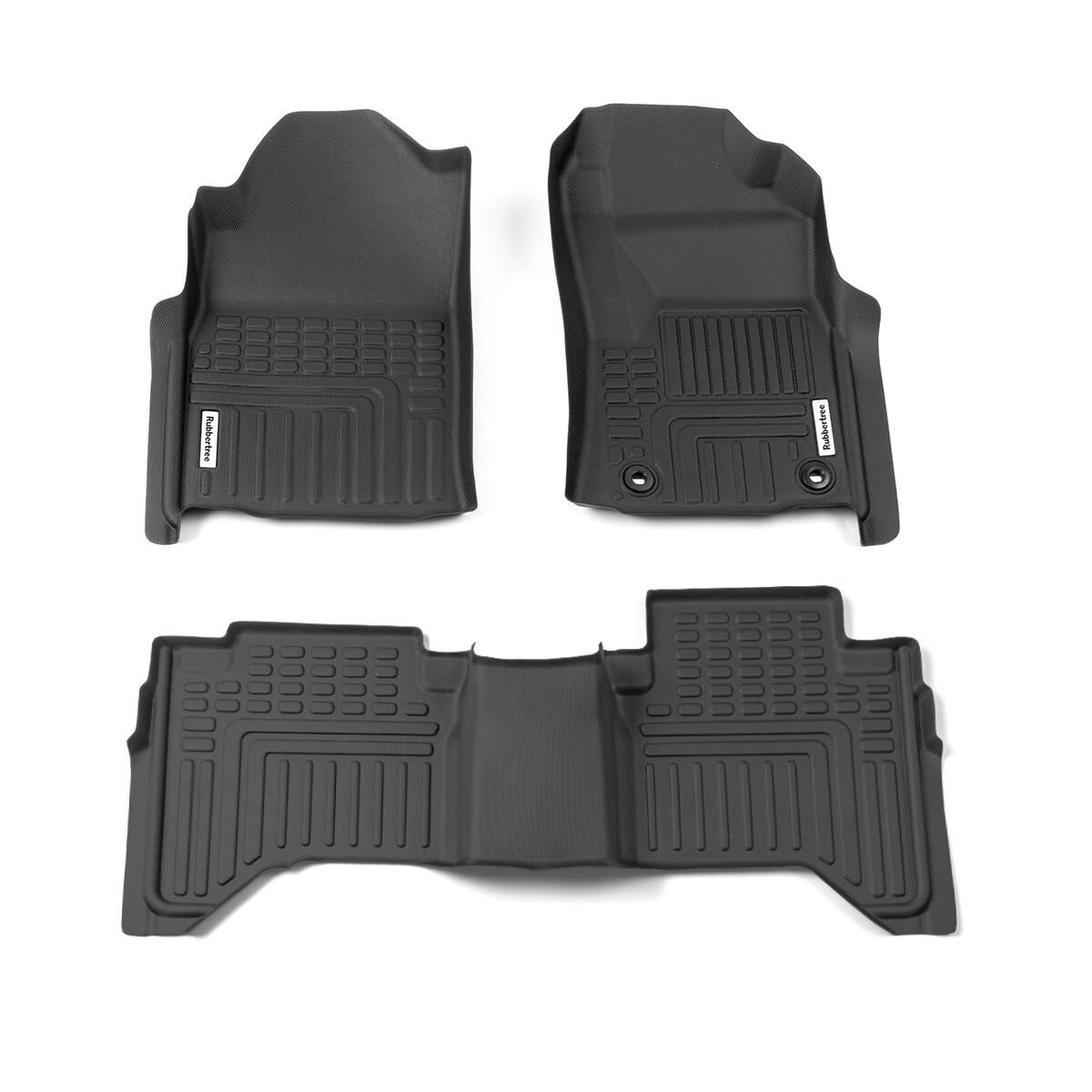 DEEP DISH CAR MATS FOR TOYOTA HILUX DUAL CAB (8TH GEN FACELIFT 48V MHEV) 2024 ONWARDS, , scaau_hi-res