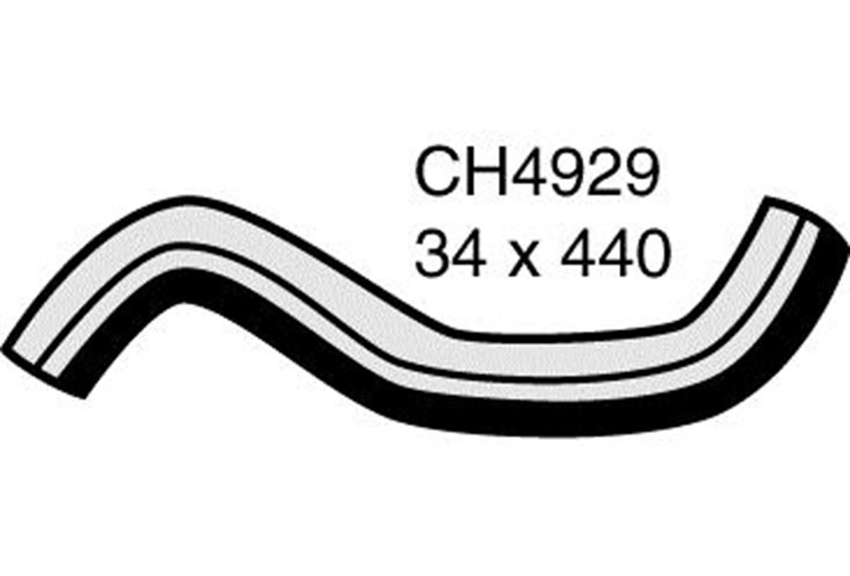 Radiator Upper Hose  - MITSUBISHI OUTLANDER ZE - 2.4L I4  PETROL - Manual & Auto, , scaau_hi-res