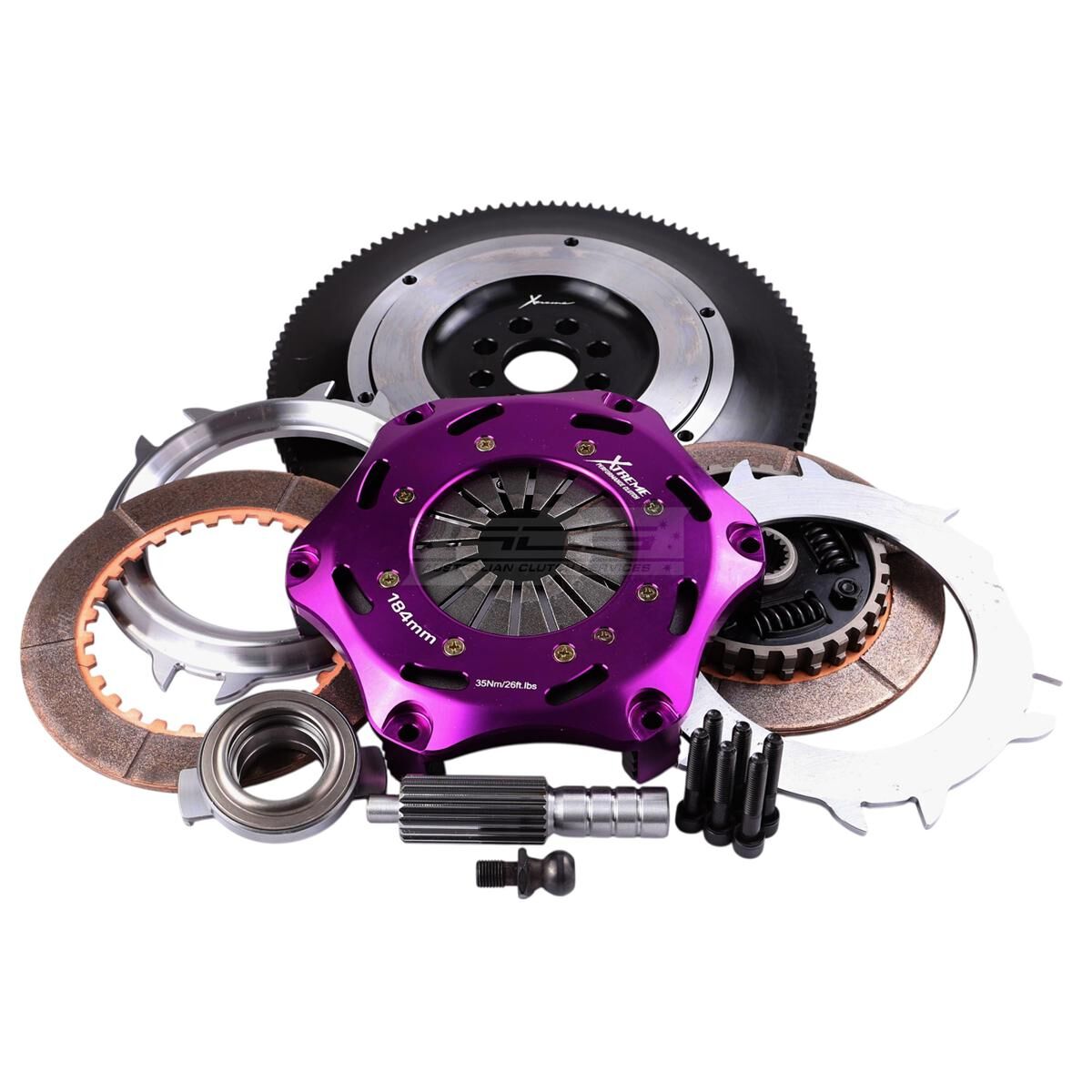 TOYOTA 3S GT4 TWIN SPRUNG CERAMIC 184mm, , scaau_hi-res