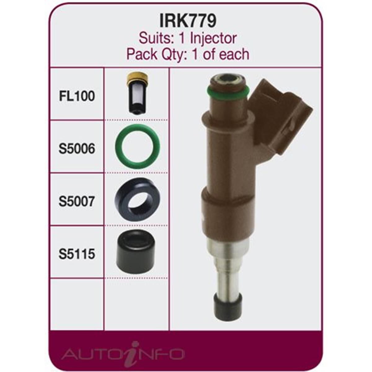 INJECTOR REPAIR KIT TOYOTA, , scaau_hi-res