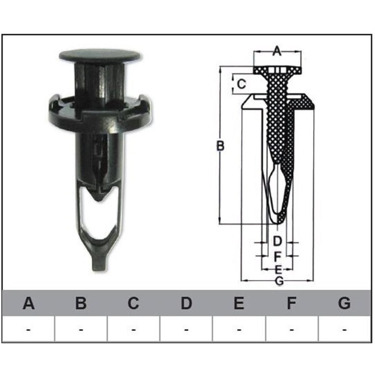 PKT 100 AUTOMOTIVE FASTENER, , scaau_hi-res