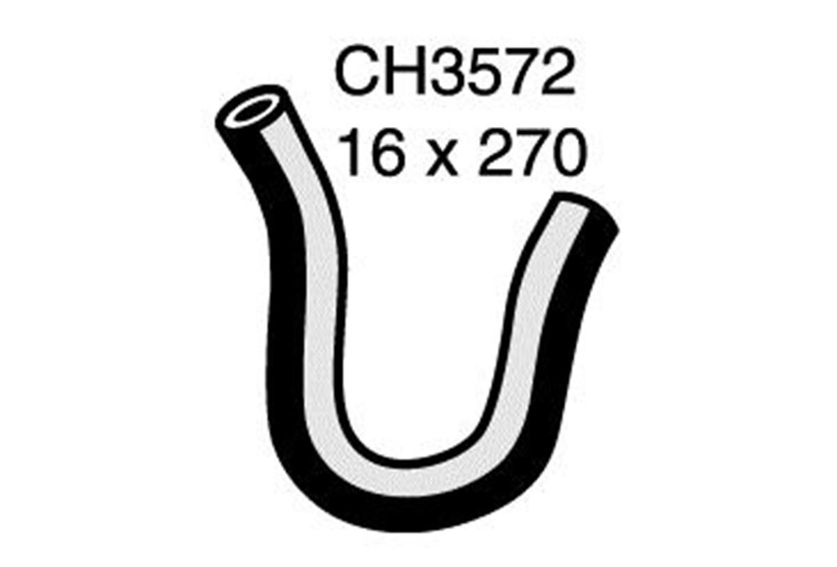 Heater Hose  - HOLDEN RODEO TF - 2.2L I4  PETROL - Manual & Auto, , scaau_hi-res