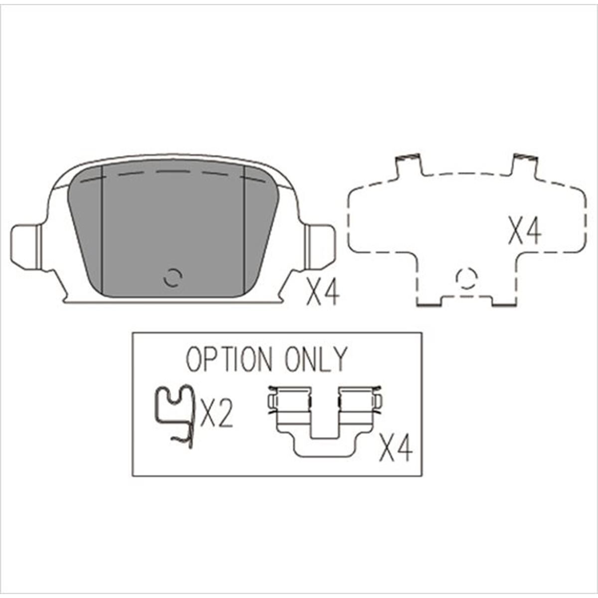 Holden Barina Xc 1.4L Feb 01-on - Rear, , scaau_hi-res