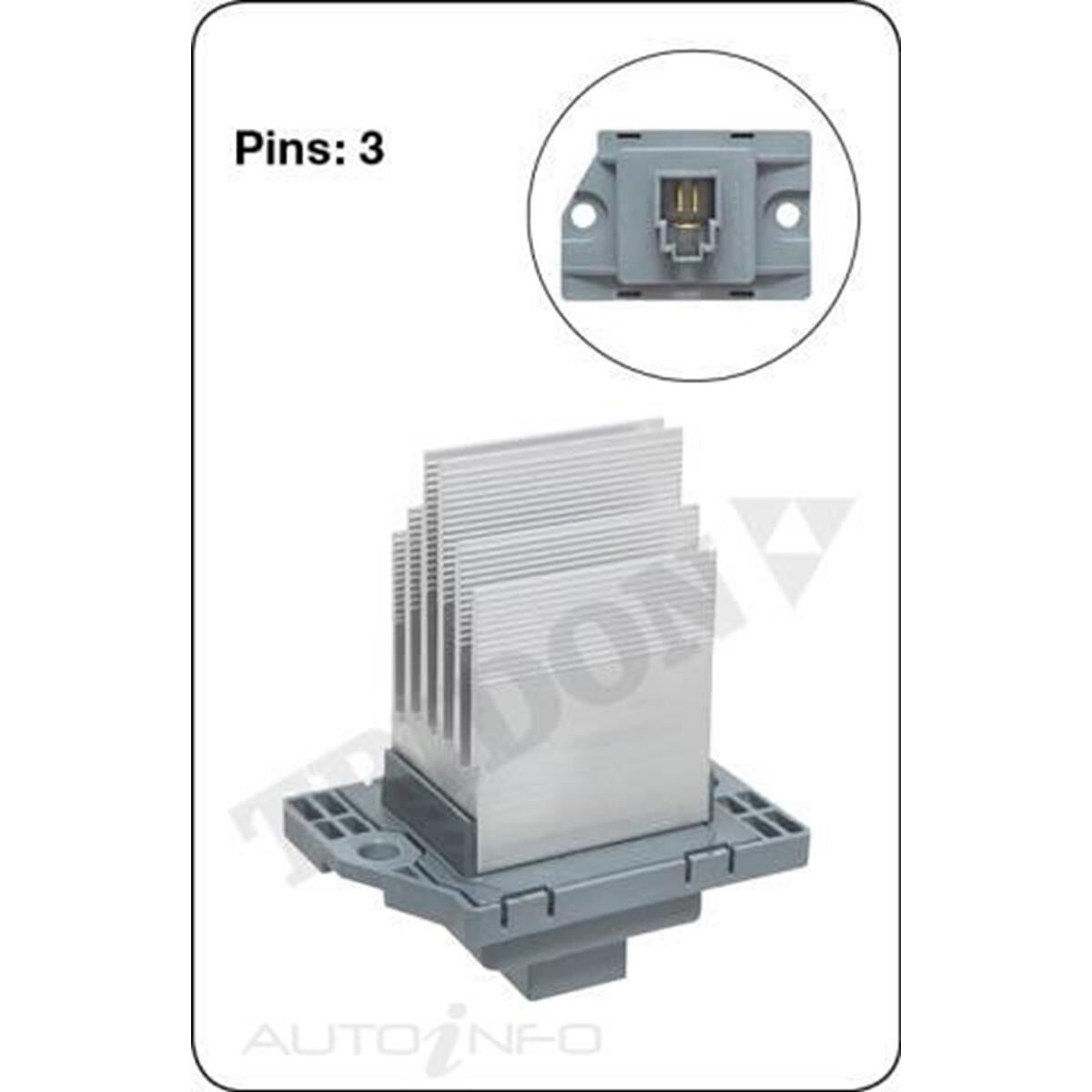 Tridon Heater Fan Resistor - TFR113 | Supercheap Auto