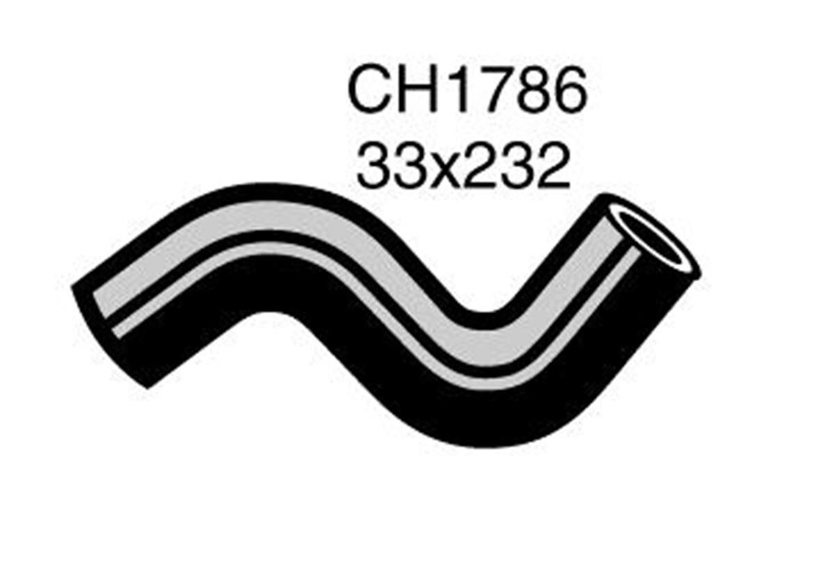 Radiator Upper Hose  - NISSAN PULSAR N14 - 2.0L I4  PETROL - Manual & Auto, , scaau_hi-res