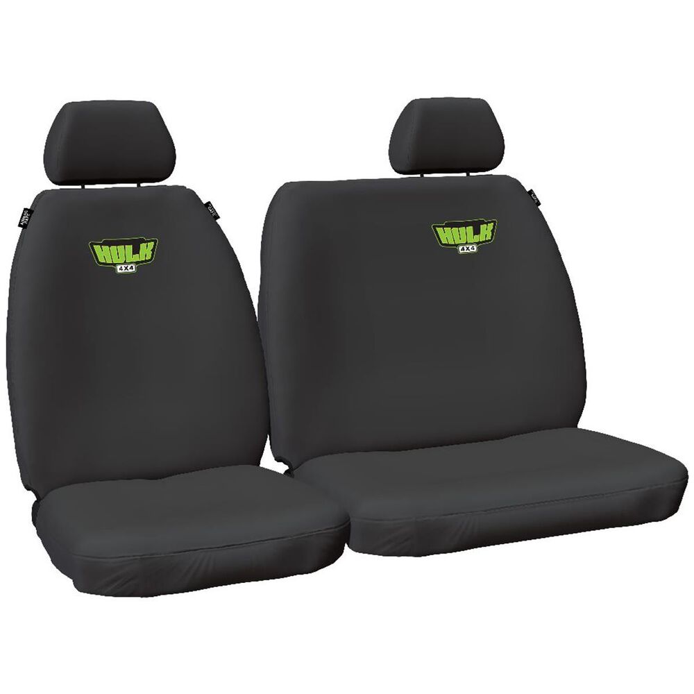 Hulk 4x4 Heavy Duty Canvas Seat Covers Toyota 70 Ser L/C Ute Frnt 3/4