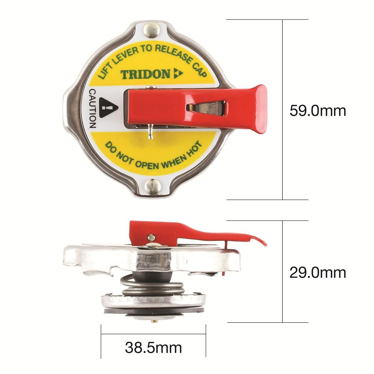 TRIDON LEVER RELEASE RECOVERY CAP, , scaau_hi-res