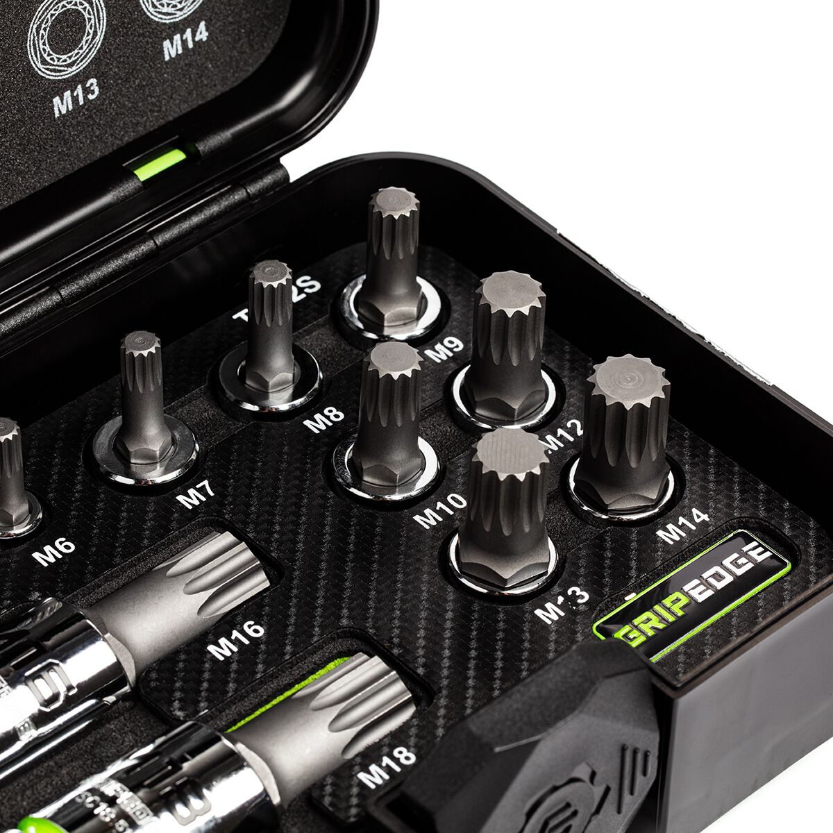 GRIPEDGE TRIPLE SQUARE DRIVER SET 12PC, , scaau_hi-res