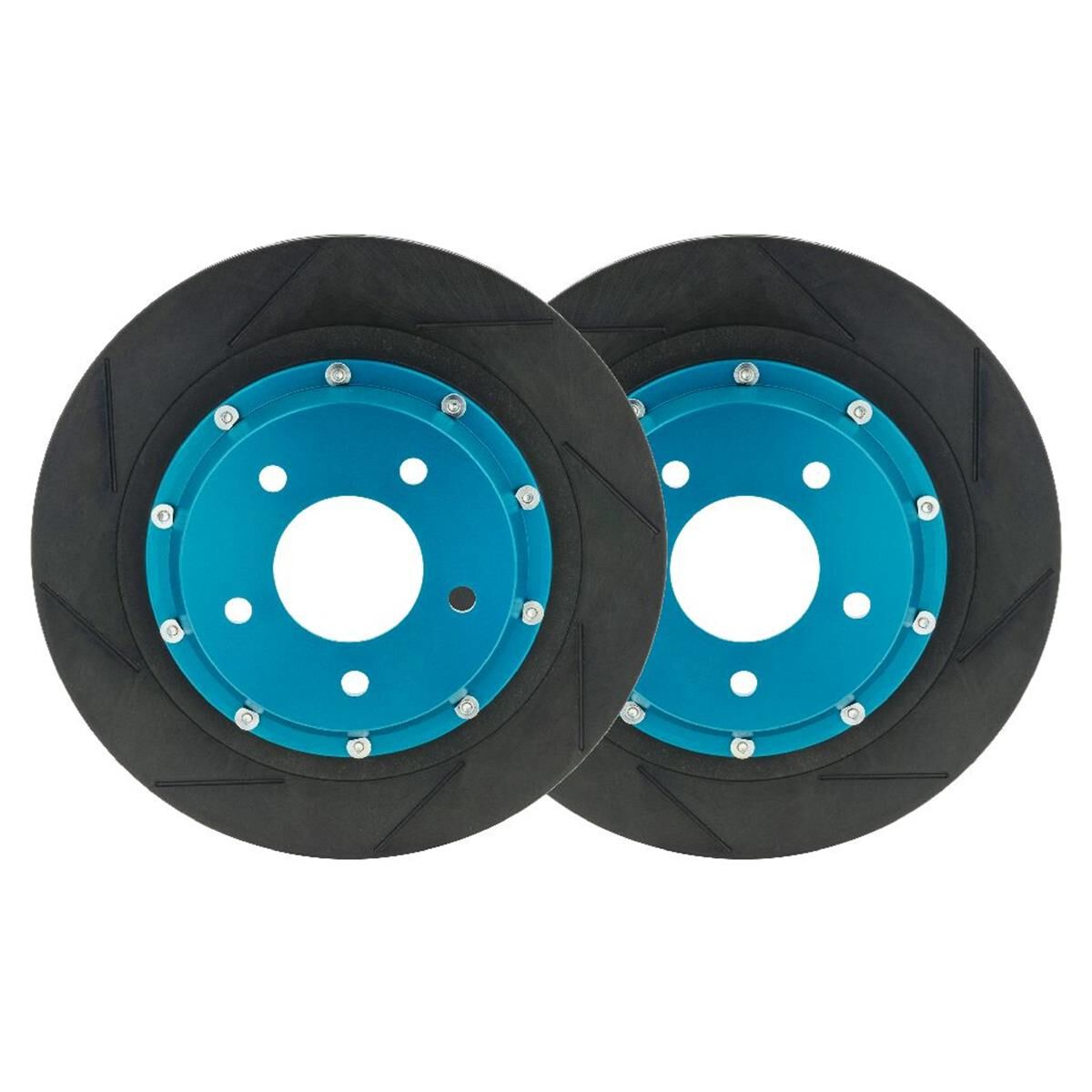 PROJECT MU BRAKE ROTORS PAIR SCR-PRO 2 PIECE GREEN 314X20MM, , scaau_hi-res