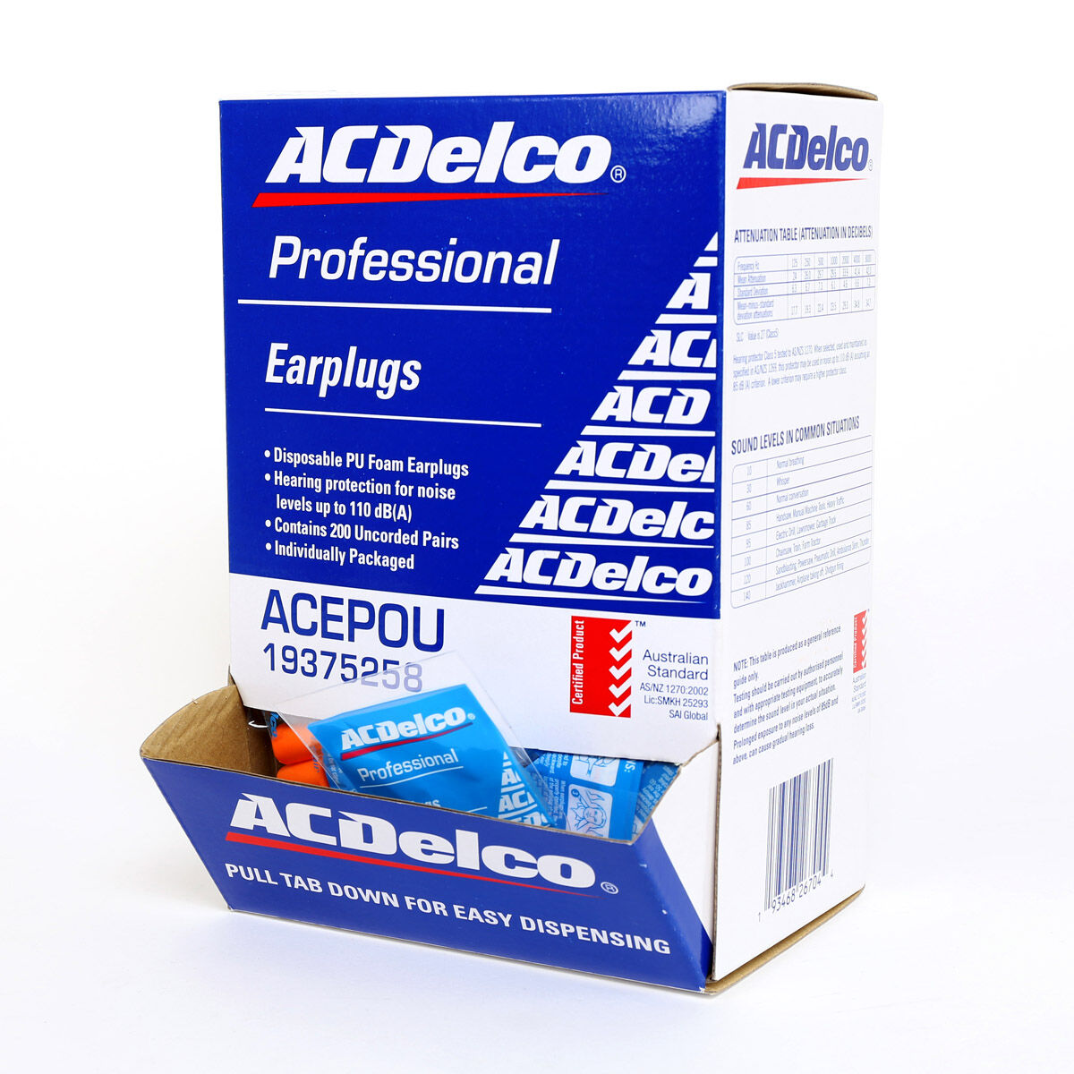 EAR PLUGS-DISPOSABLE(ACEPOU) 200 Pcs, , scaau_hi-res