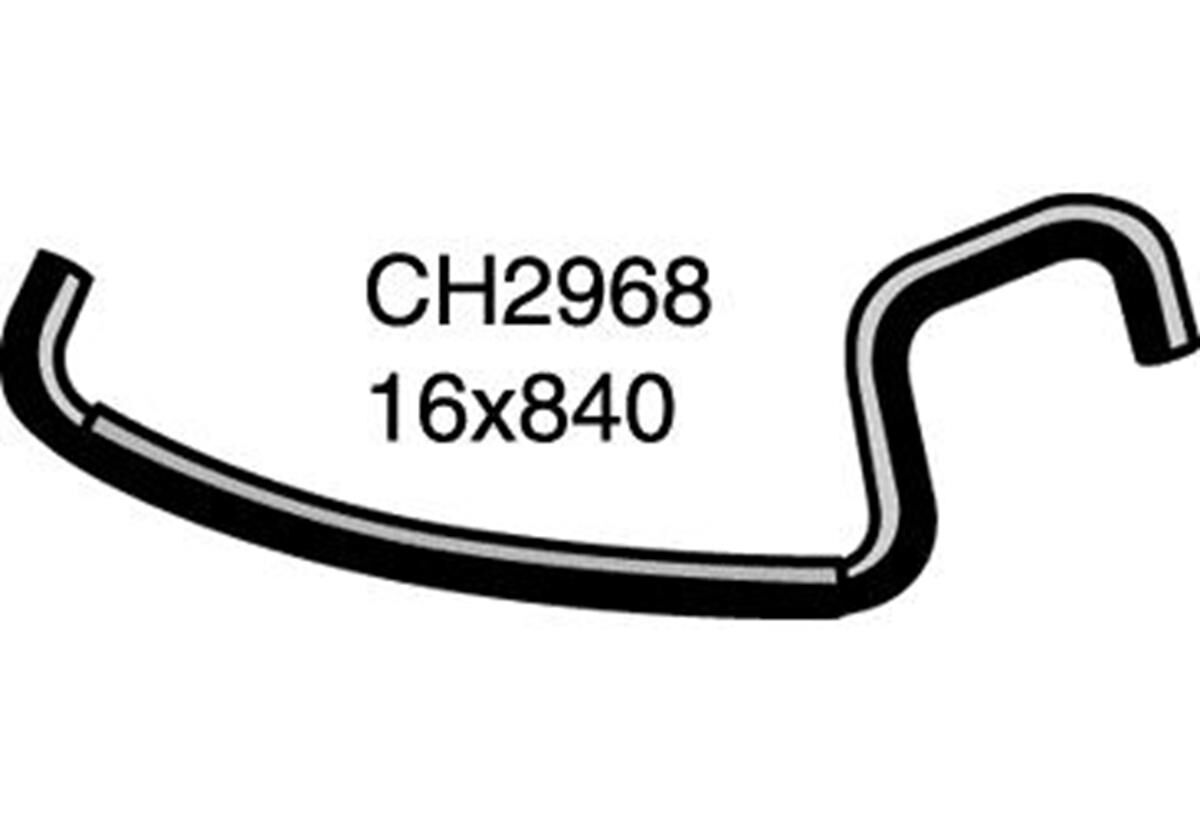 Heater Hose MITSUBISHI L300   Express,Star Wagon SJ  2.0, 4G63 & 2.4 Litre 4G64  Short 2.4 Litre*, , scaau_hi-res