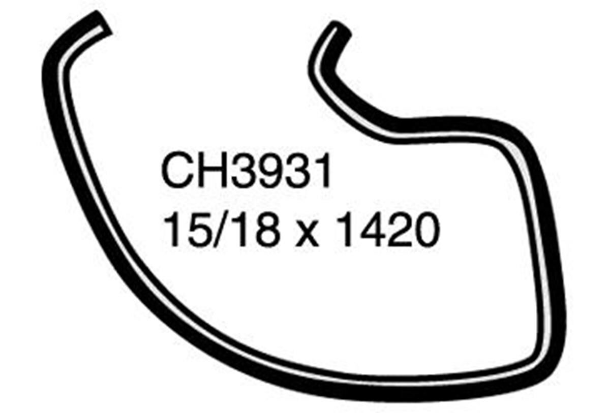 Heater Hose  - JEEP CHEROKEE XJ - 4.0L I6  PETROL - Manual & Auto, , scaau_hi-res