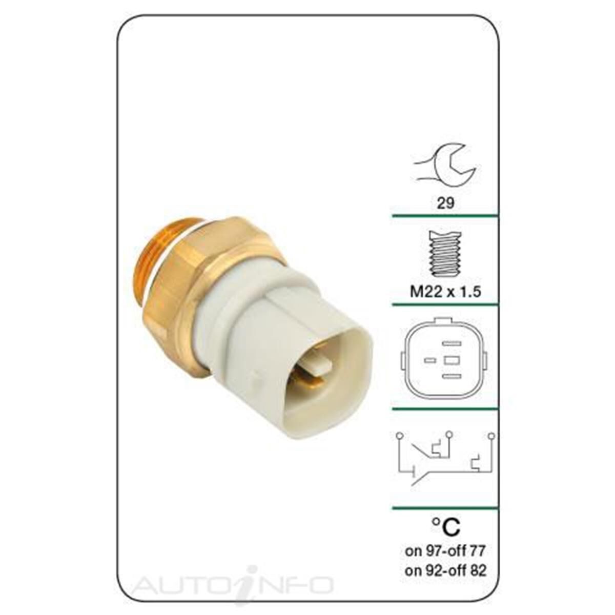 TRIDON THERMO FAN SWITCH, , scaau_hi-res