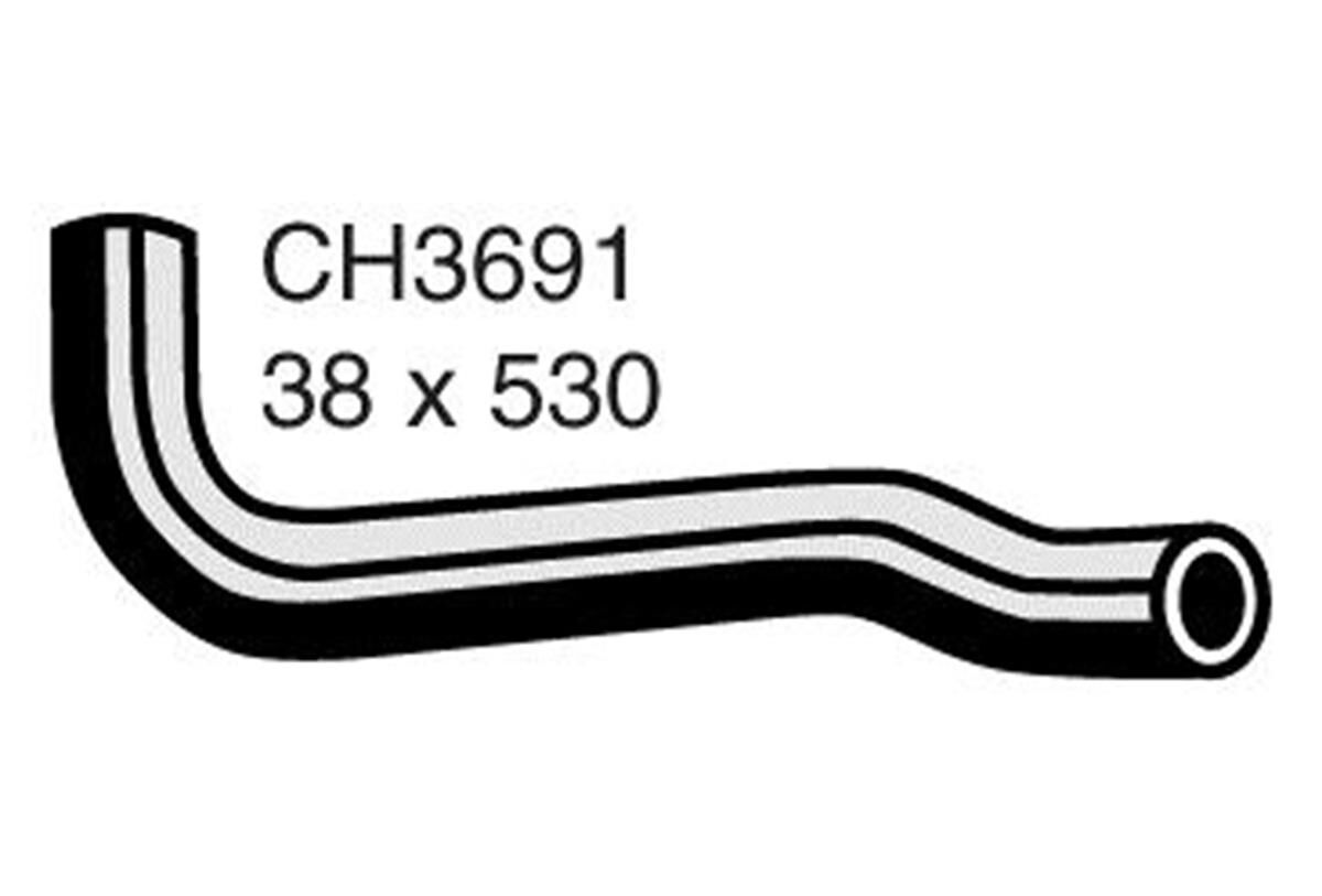 Radiator Lower Hose  - FORD TERRITORY SY - 4.0L I6  PETROL - Manual & Auto, , scaau_hi-res