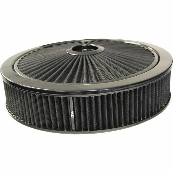 TFI Racing Air Filter Assembly Black, 14 x 3 Inch, 47629 Supercheap Auto