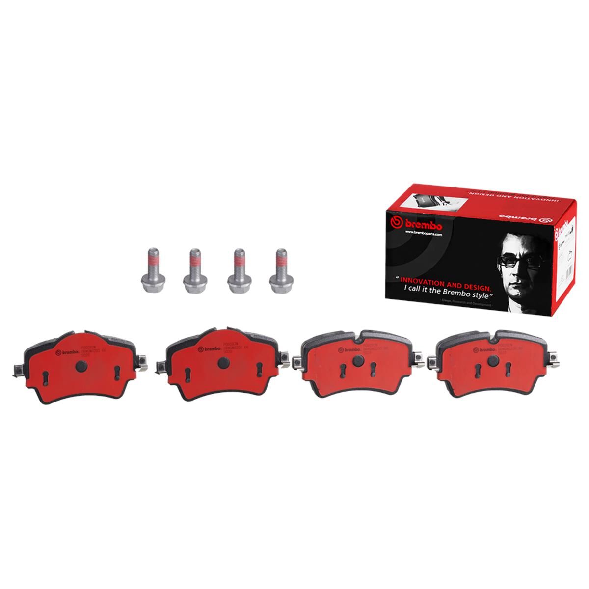 BREMBO DISC PAD SET NAO CERAMIC, , scaau_hi-res