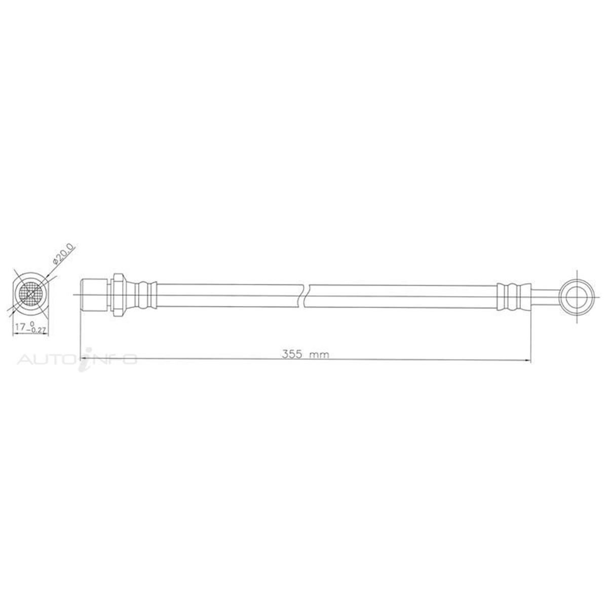 CLUTCH HOSE SUBARU, , scaau_hi-res