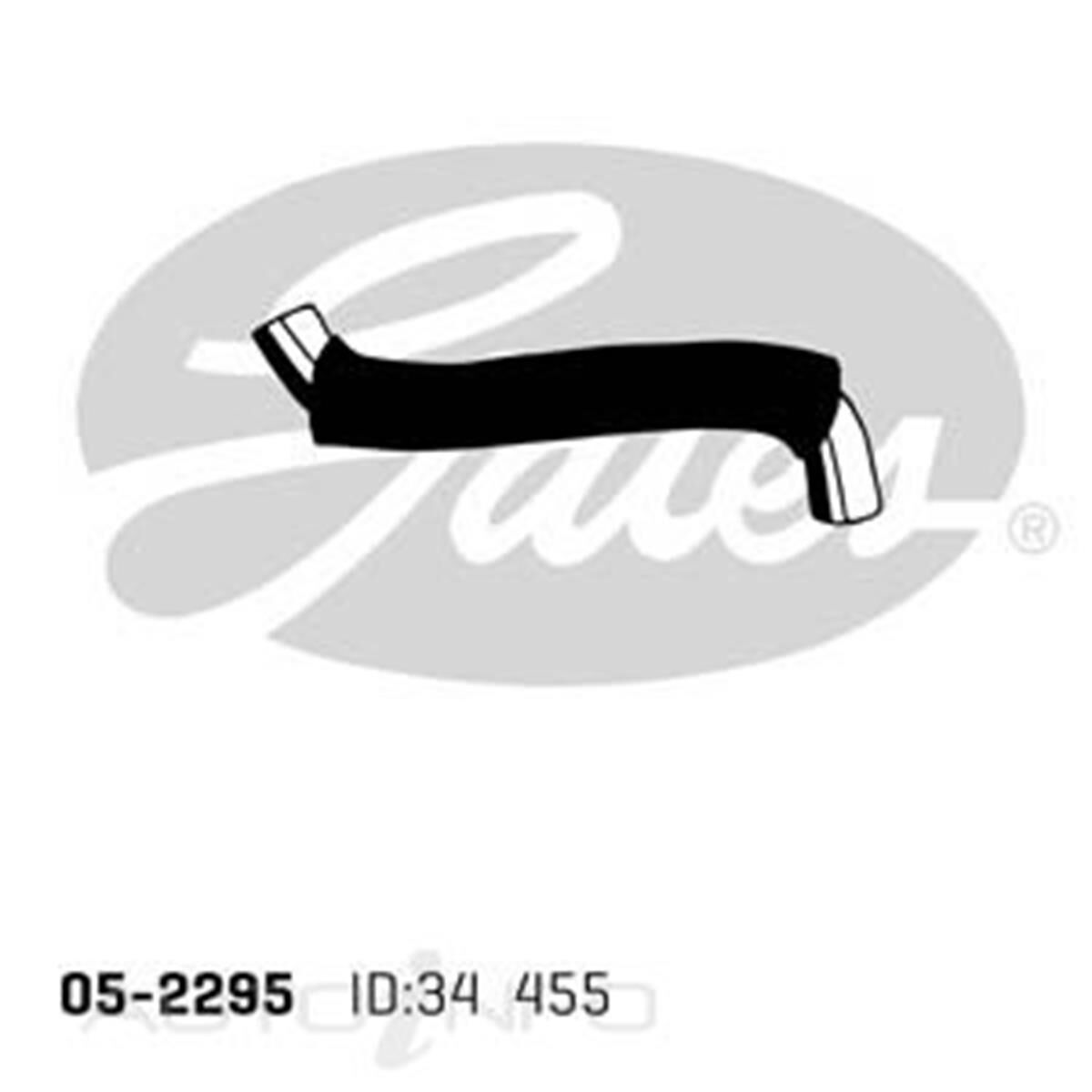 05-2295 GATES RADIATOR HOSE, , scaau_hi-res