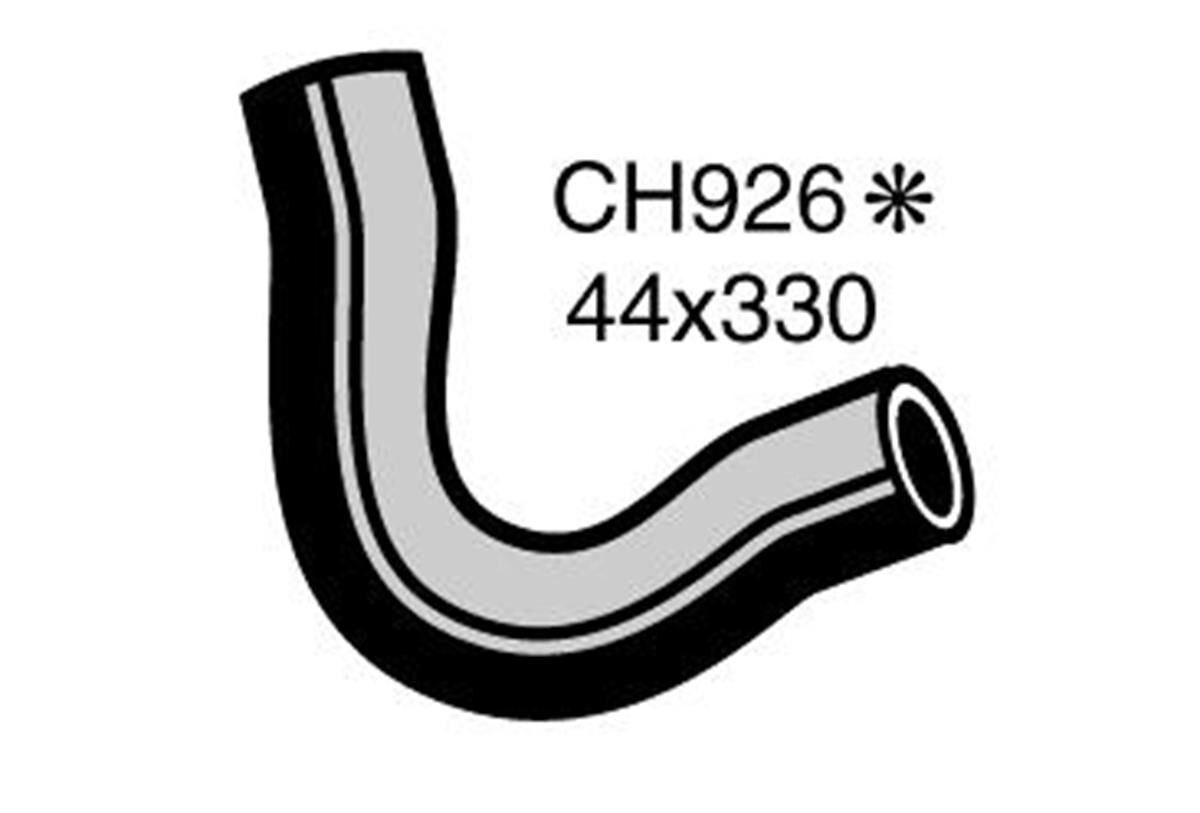 Radiator Lower Hose  - CHRYSLER CHRYSLER CH - 4.3L I6  PETROL - Manual & Auto, , scaau_hi-res