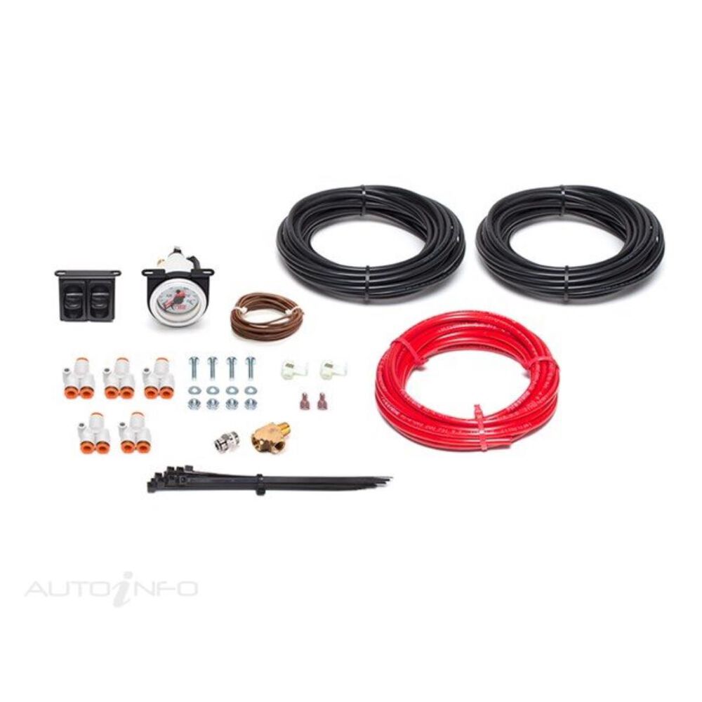 Airbag Man Dual Air Control Kit With Tank And Gauge (Using Existing