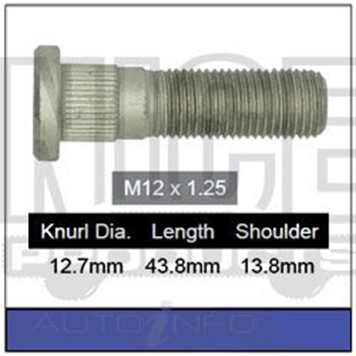 Wheel Stud (457), , scaau_hi-res