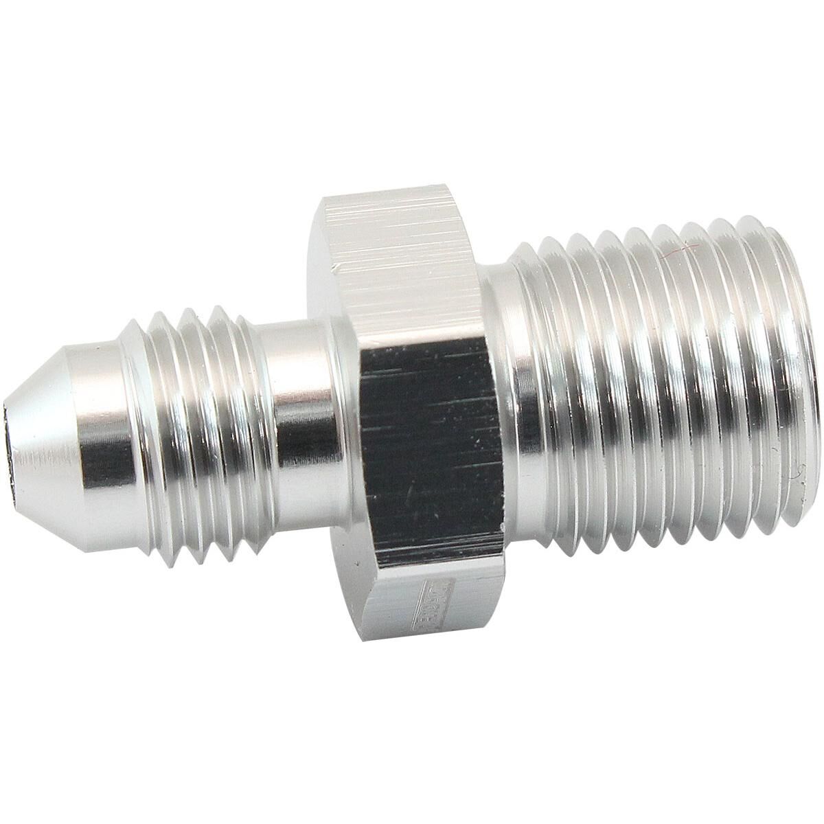 METRIC M14 X 1.25MM TO -4AN SILVER MALE M14 X1.25MM TO -4, , scaau_hi-res