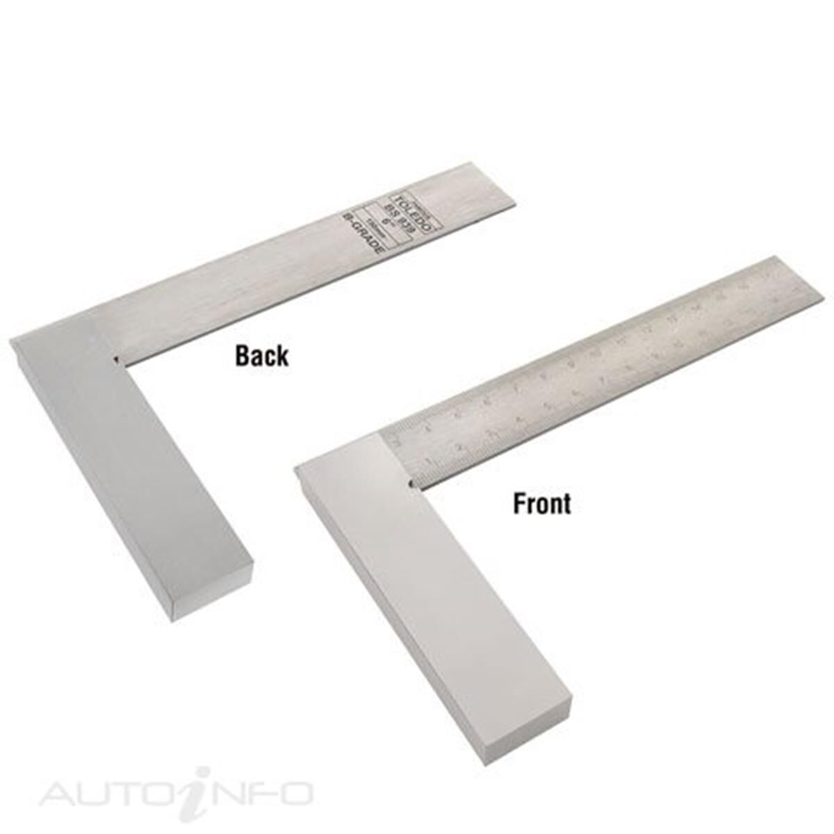 TOLEDO ENGINEERS SQUARE GRADUATED 150MM, , scaau_hi-res