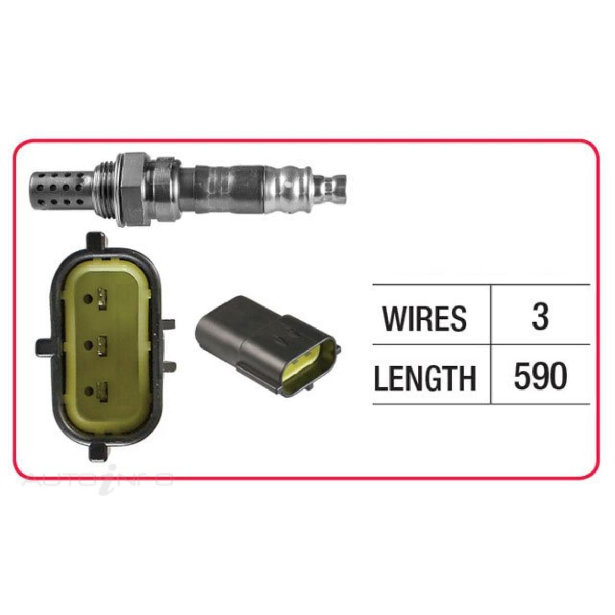 OX SENSOR - MAZDA 3 WIRE - DIRECT FIT, , scaau_hi-res
