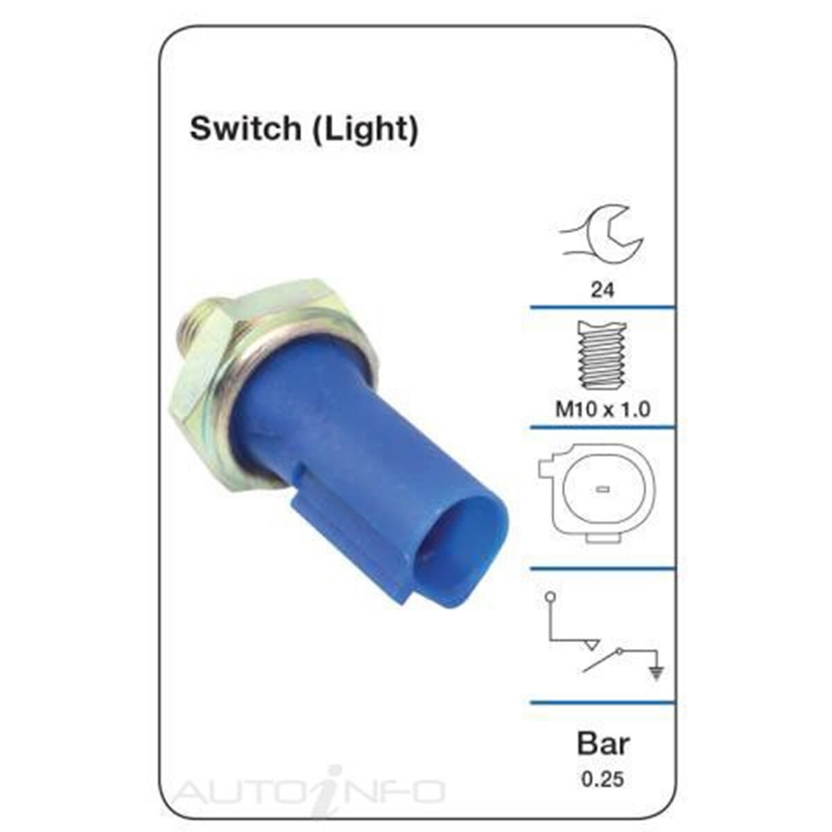 TRIDON OIL PRESSURE SWITCH (LIGHT), , scaau_hi-res