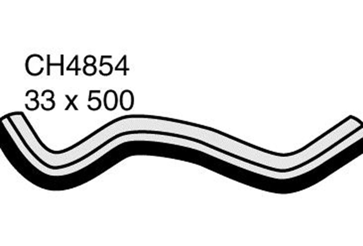 Radiator Upper Hose  - NISSAN PATROL GU - 3.0L I4 Turbo DIESEL - Manual & Auto, , scaau_hi-res