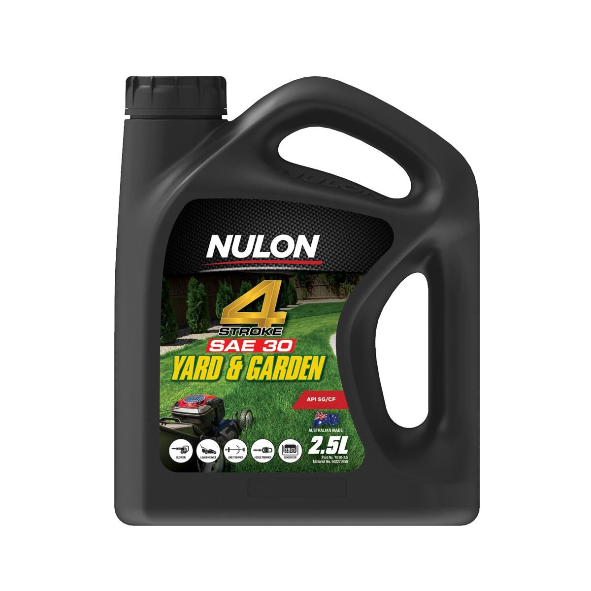 2.5L NULON YARD & GARDEN MINERAL SAE30, , scaau_hi-res