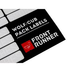 FRONT RUNNER WOLF/CUB PACK CAMPSITE ORGANIZING LABELS, , scaau_hi-res