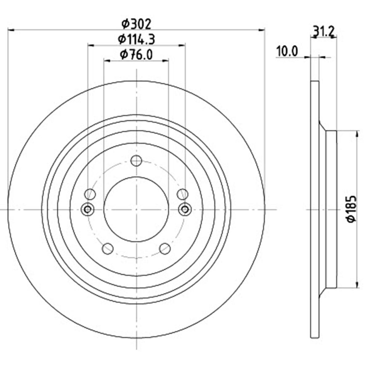 BREMTEC BRAKE ROTOR - PAIR, , scaau_hi-res