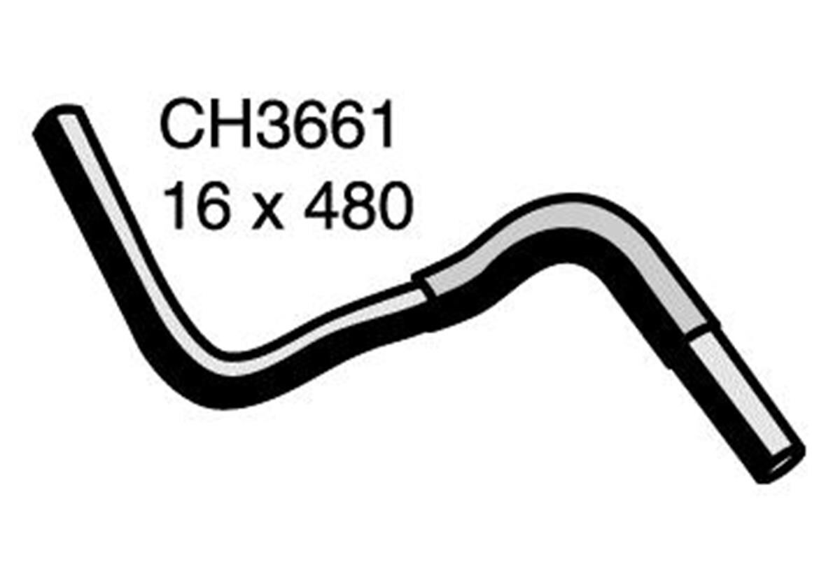 Heater Hose  - NISSAN PATROL GQ - 4.2L I6  PETROL - Manual & Auto, , scaau_hi-res