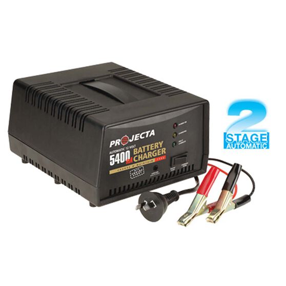 Projecta 12v 5 4 Amp Automatic Battery Charger Supercheap Auto