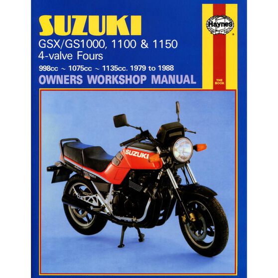 SUZUKI GS/GSX1000, 1100 & 1150 4-VALVE FOURS 1979 - 1988, , scaau_hi-res