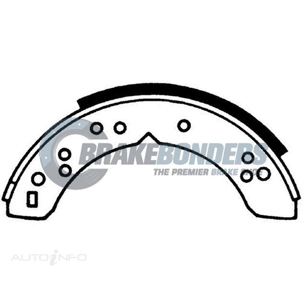 Brake Bonders Brake Shoes N1260 Supercheap Auto