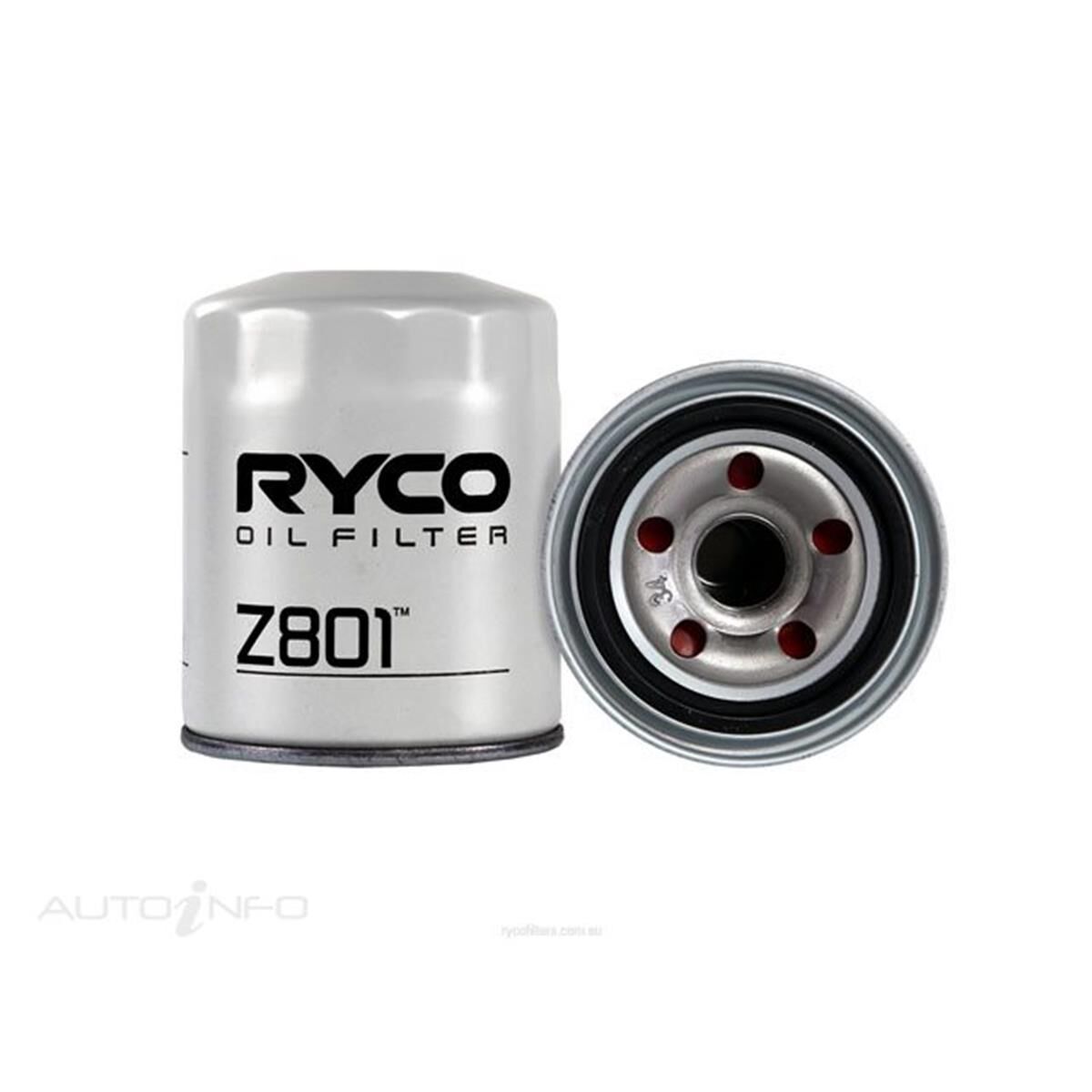 RYCO OIL FILTER - Z801, , scaau_hi-res