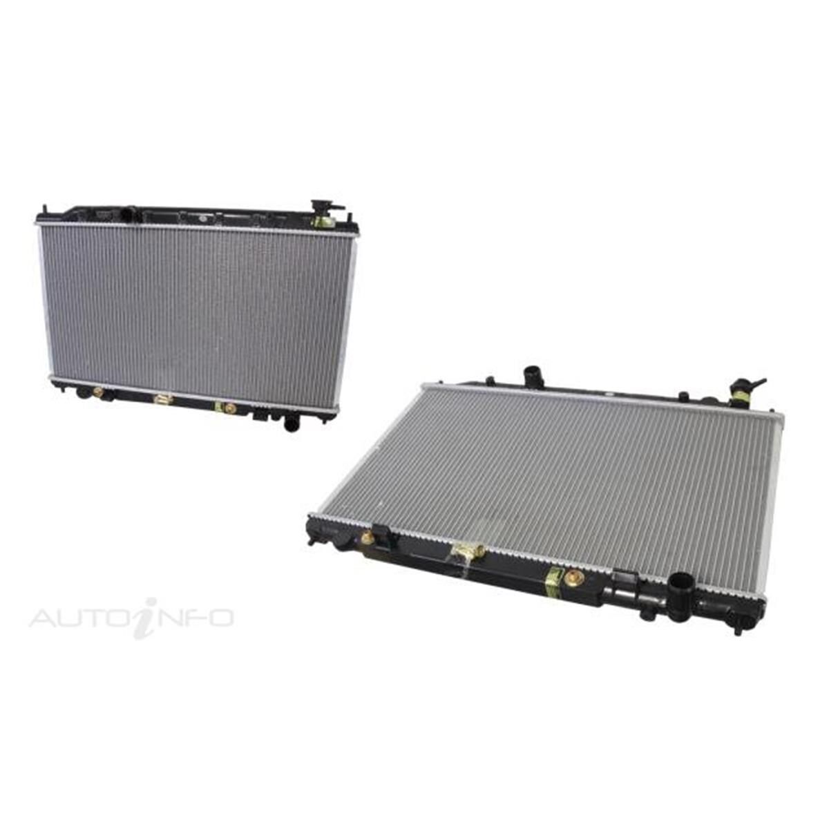 NISSAN MAXIMA  J31  12/2003 ~ 01/2009  RADIATOR  3.5 LITRE V6 PETROL AUTOMATIC- (VQ35DE)  CORE SIZE: 400MM X 725MM X 28MM (MEASURE TANK TO TANK FIRST, LENGTH AND THEN THICKNESS), , scaau_hi-res