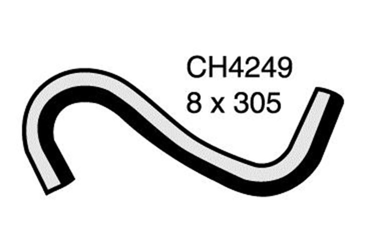 Heater Hose JAGUAR XJ6, XJ6L  4.2 Litre valve to firewall*, , scaau_hi-res