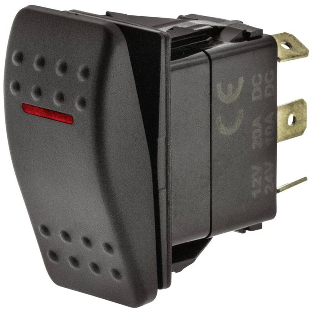 Jaycar Spring On Rocker Switch Jaylec Switch Rocker Sealed - SW8370 | Supercheap Auto