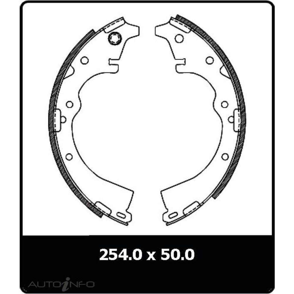 Protex Brake Shoes N1492 Supercheap Auto