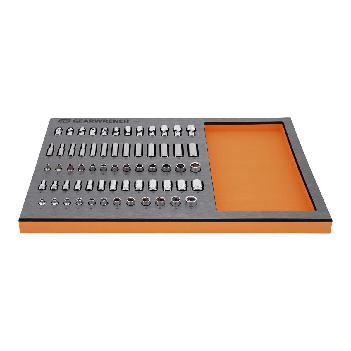 63 PIECE 1/4" DRIVE SOCKET METRIC EVA TRAY SET, , scaau_hi-res