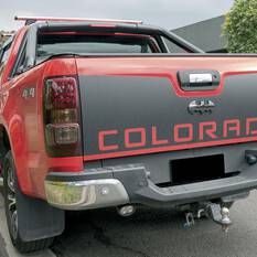 DC BATMAN BIG BATWING 3D TRUCK EMBLEM (BLACK CHROME), , scaau_hi-res